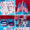 4th of July Party Favors Set, Fourth of July Decorations 158 Pcs Accessories
